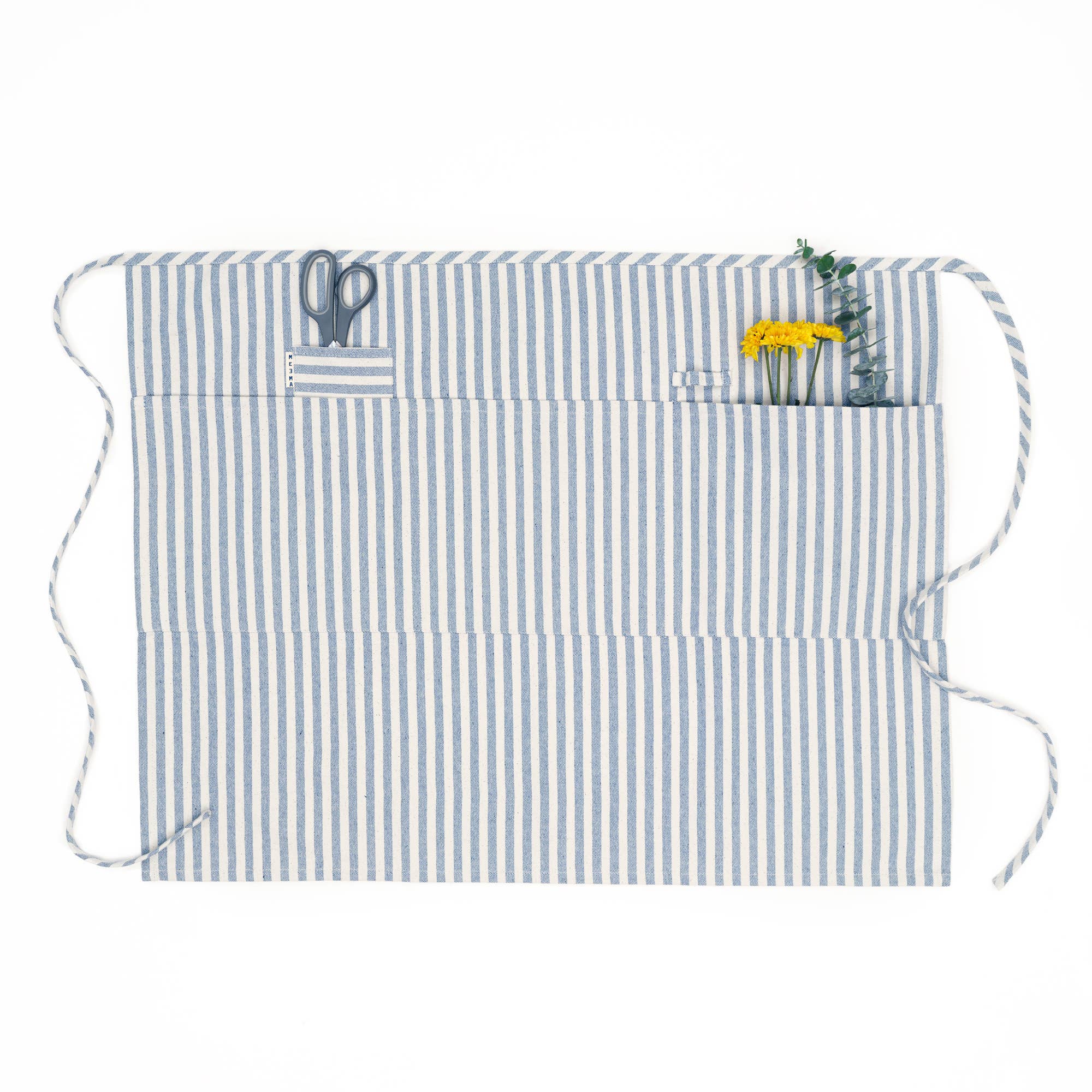 MEEMA - Wholesale Apron - Striped Cotton Bistro Apron – Server, Barista & FOH Use4