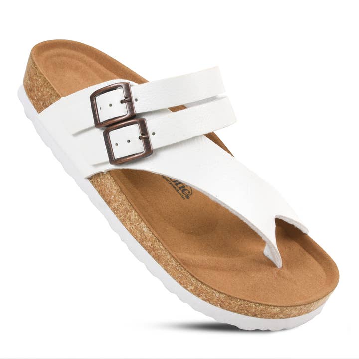 Aerothotic - Wholesale Sandals - Women's - Aerothotic Kaizen Split Toe Comfortable Slides for4