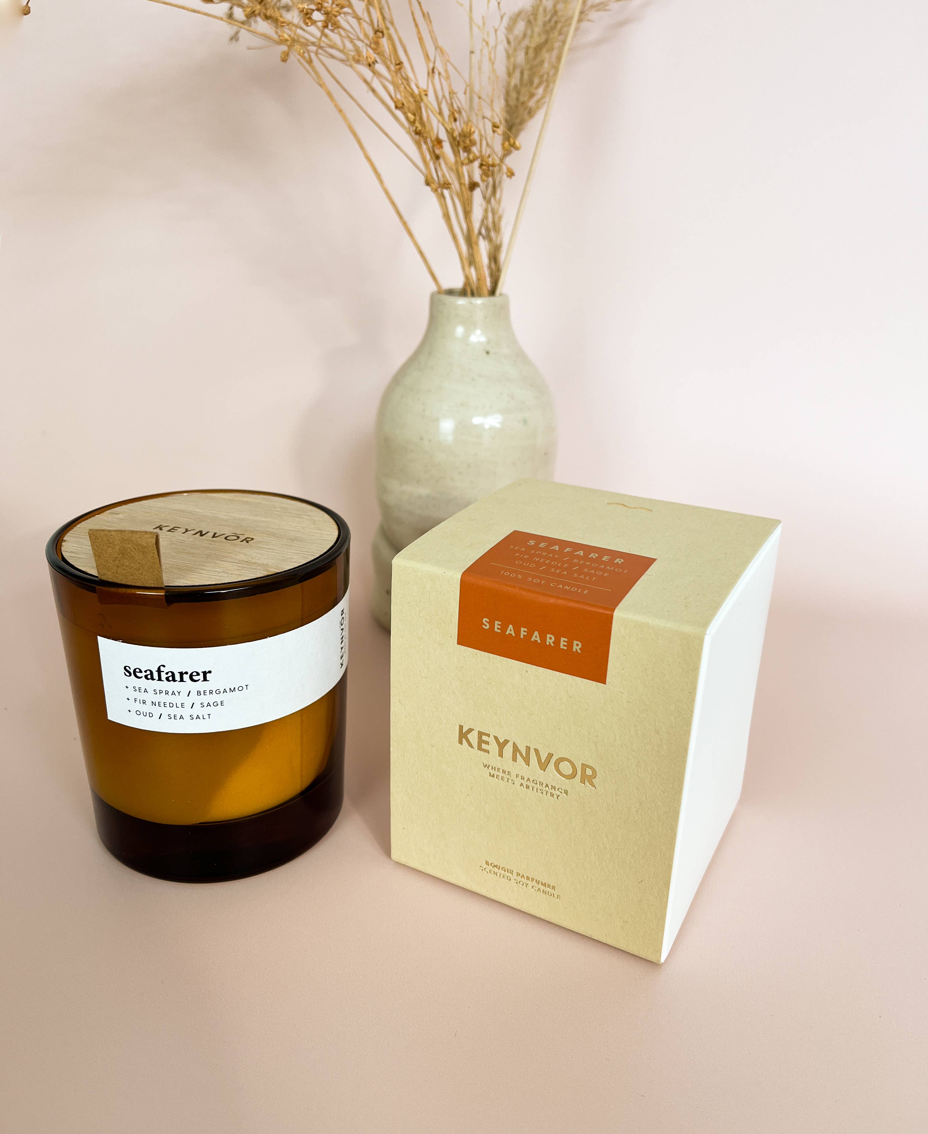 Keynvor Candle Co – wholesale Jar/filled candle – Seafarer | Salty + Lush1