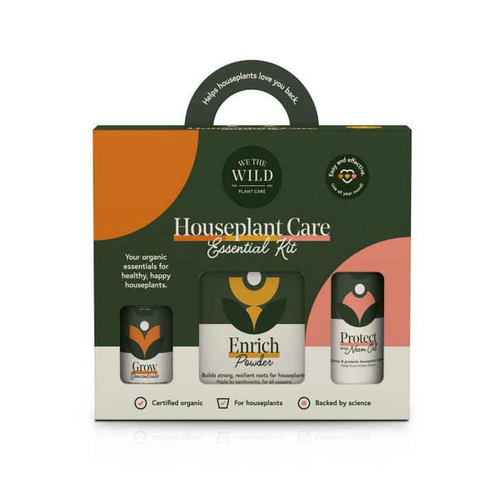 We The Wild Plant Care USA - Wholesale Fertilizer - Houseplant Care Essentials Organic Starter Kit3