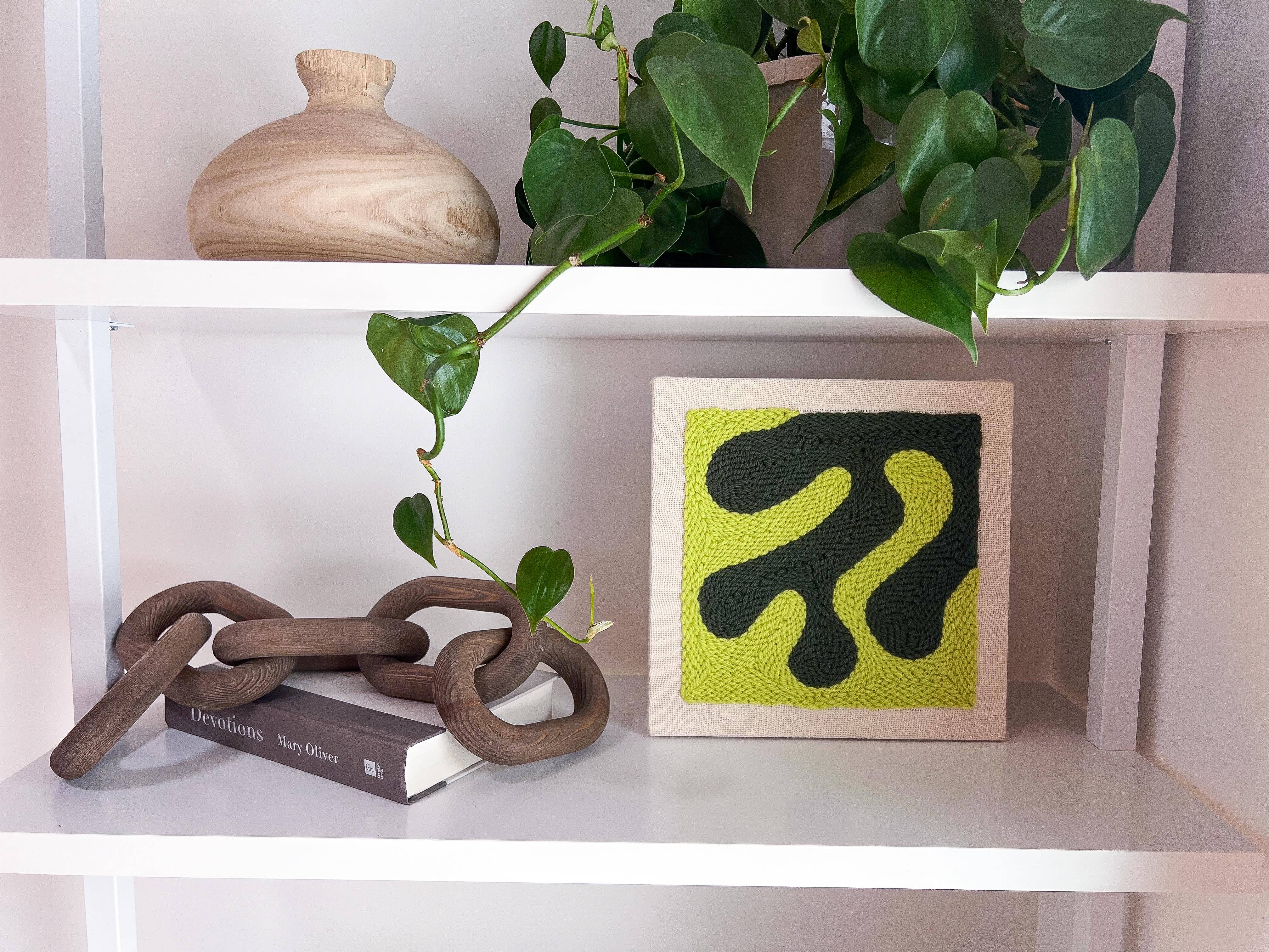 Both Hands Crafts - Wholesale DIY Craft Kit - "Mind Meld" - Beginner Punch Needle Kit - Wall Art0