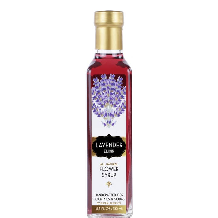 Floral Elixir Co. - Wholesale Cocktail mix/syrup - Lavender Elixir. All Natural Cocktail & Soda Syrup.1