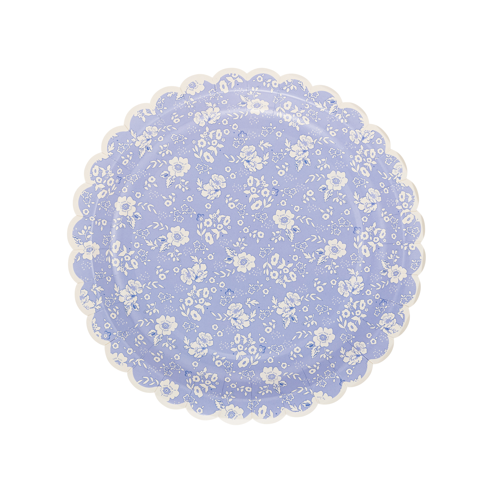 My Mind’s Eye - Venta al por mayor Platos desechables - PLPL219 - Plato de Papel Dulce Floral Lavanda0