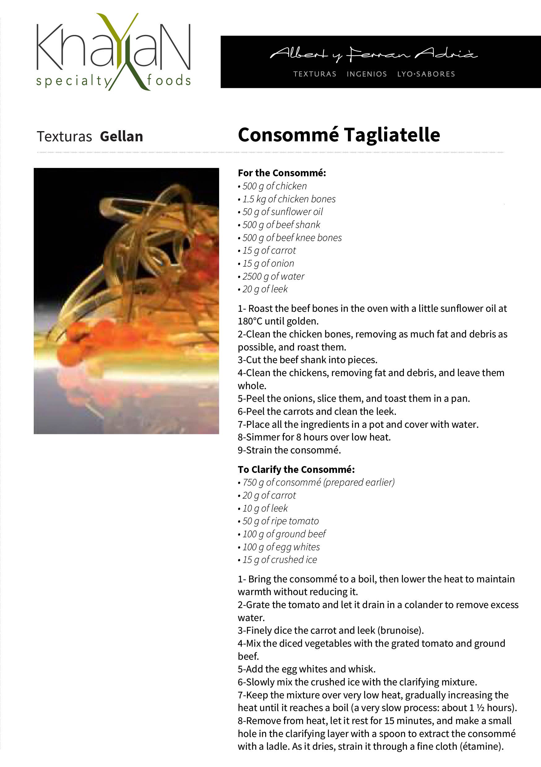 Khayyan Specialty Foods - Wholesale Gummy - Gellan Gum - TEXTURAS by Albert and Ferran Adrià9