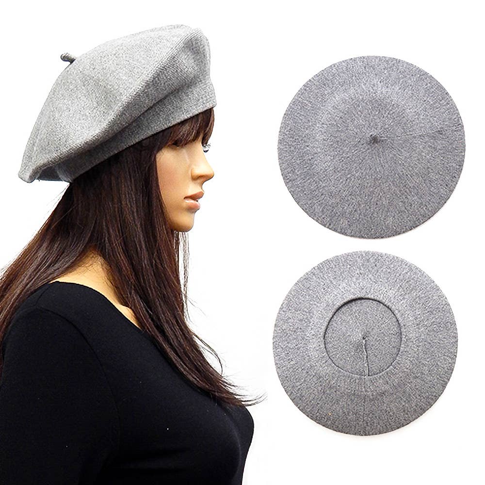 Diacly - Wholesale Beret - Women's - High Quality Crisp French Artist Wool Felt Beret4
