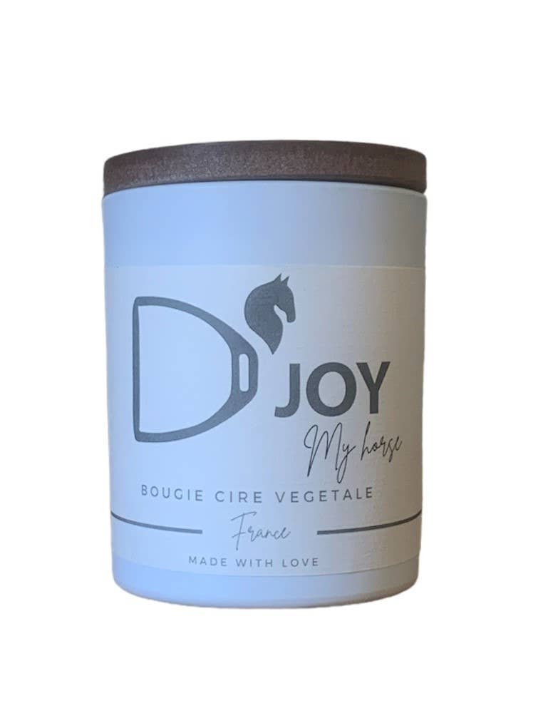 D'JOY by Cheval&Senteurs - Wholesale Jar/Filled Candle - Classic candle "D'Joy My Horse"4