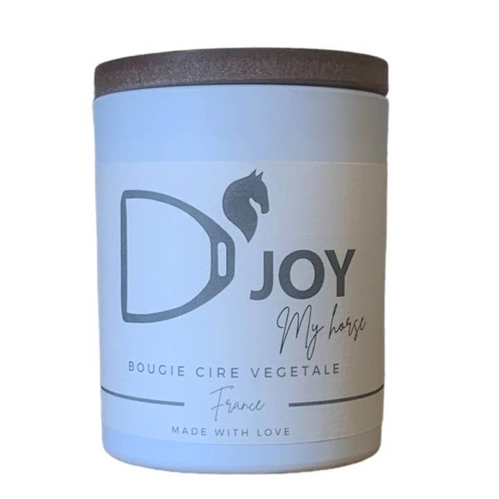 D'JOY by Cheval&Senteurs - Wholesale Jar/Filled Candle - Classic candle "D'Joy My Horse"4