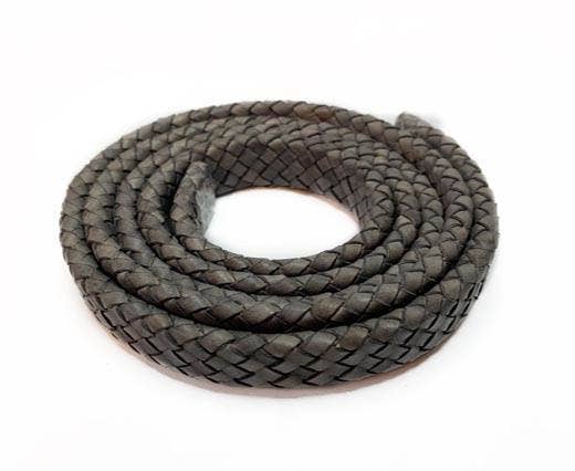 Sun Enterprises B.V. - Wholesale Craft Supplies - Oval Braided Leather Cord-19*5mm - SE-DB-D200