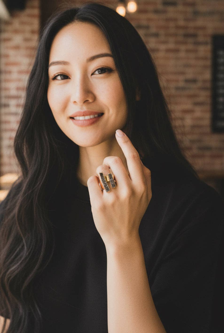 jools & joplin - Wholesale Cocktail/Statement Ring - Summer's Eve Split Ring