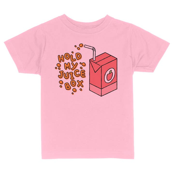 Itsy Bitsy Bella Co - Wholesale Screen Printed T-Shirt - Kids - Hold My Juice BoxToddler and Youth Shirt1