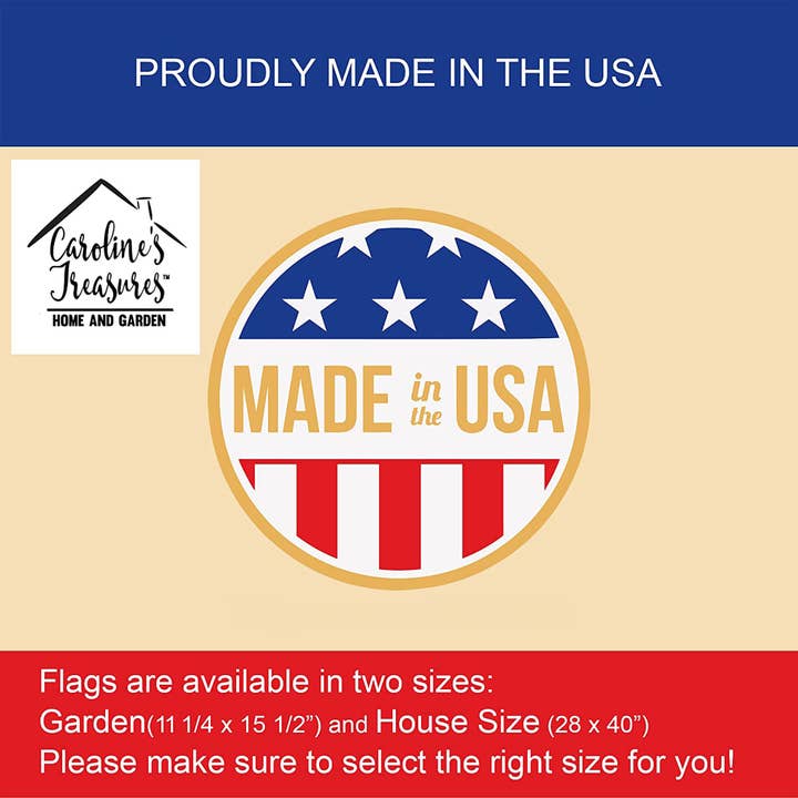 Caroline's Treasures - Wholesale Flag - All American Basset Hound House Flag DAC4182