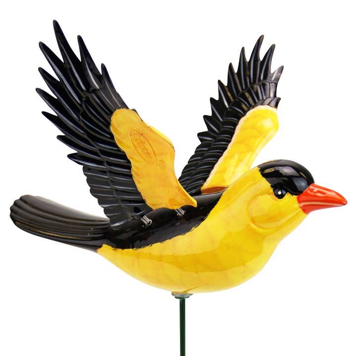 Exhart - Wholesale Garden/Lawn Stake - 24pc WindyWings 7 Inch Songbirds Stake