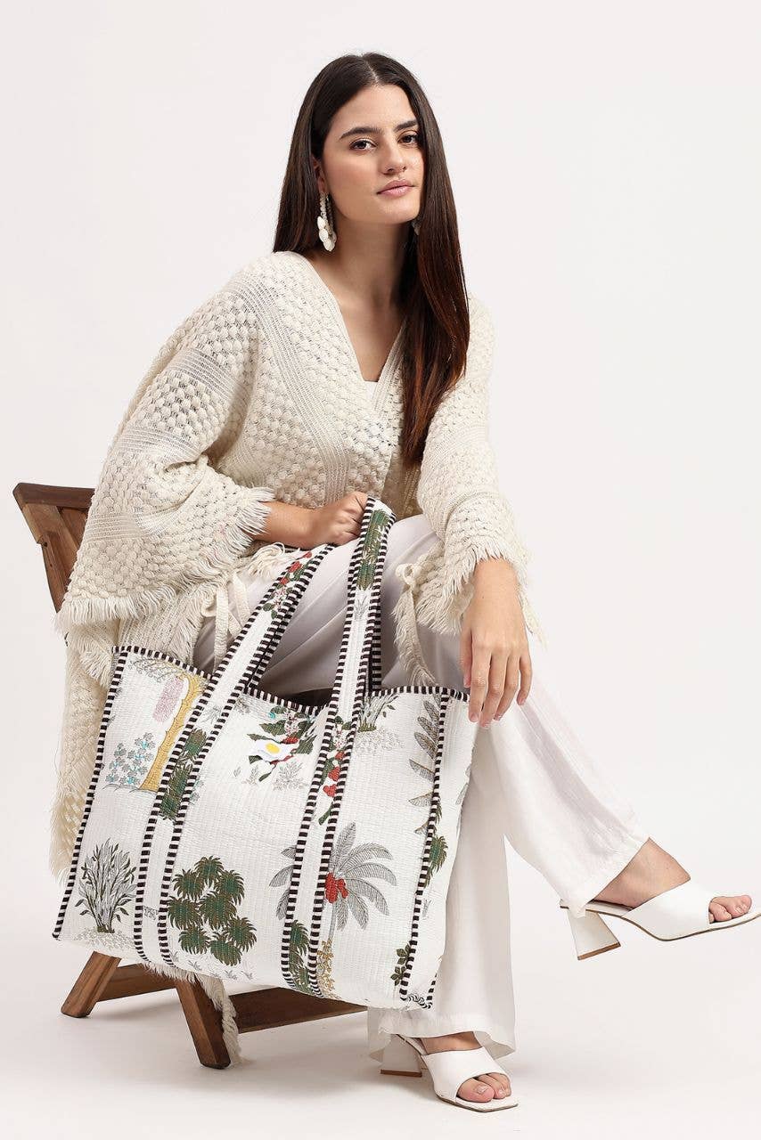 Hi Handmade - Wholesale Tote bag – Women's - Cotton Tote Bag - White0