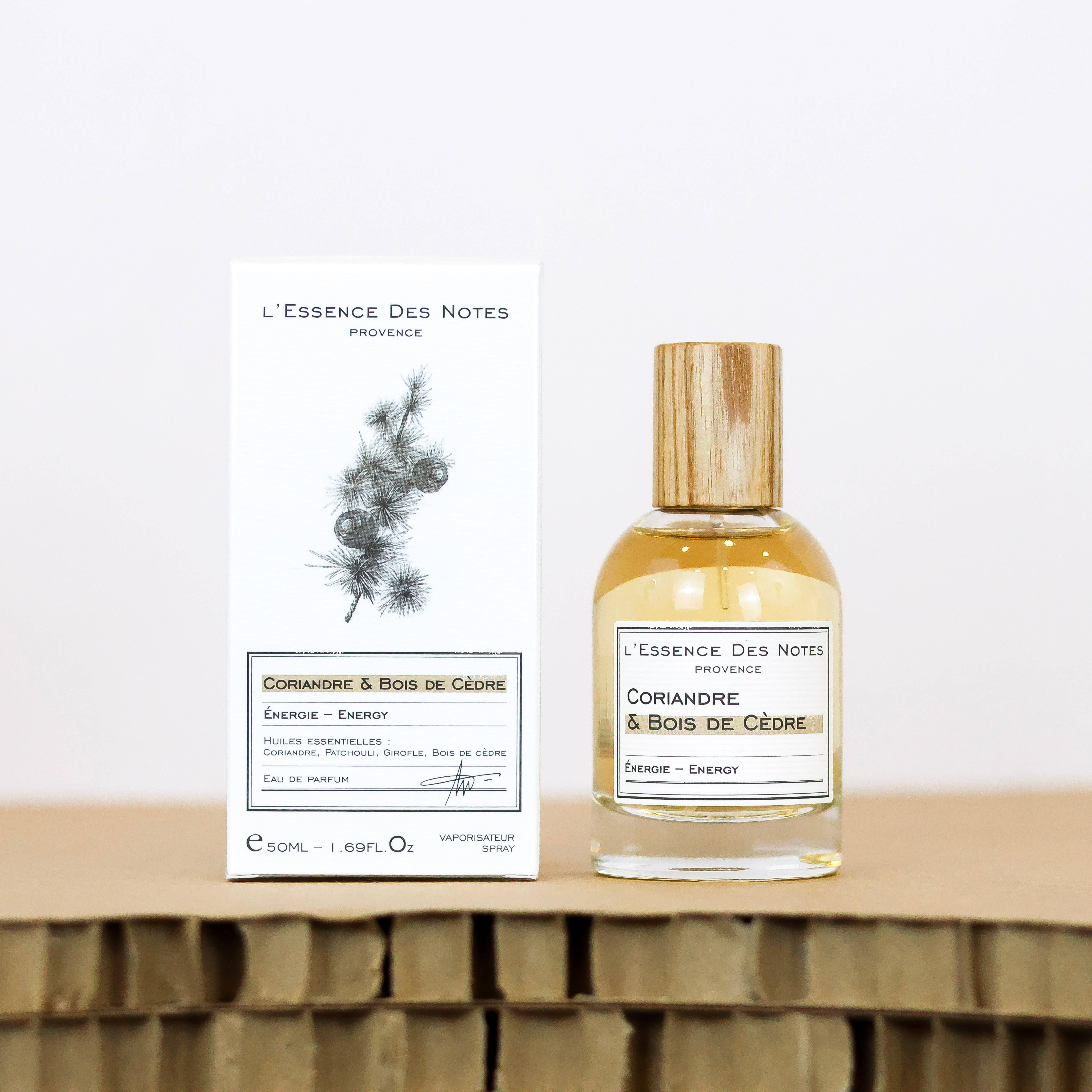 L'Essence des Notes - Wholesale Perfume/Eau de Toilette - Coriander & Cedarwood - Energy🪵