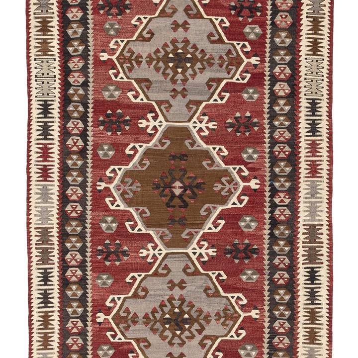 Alfombra Kilim Oriental Auténtica (3'5'' x 5'7'') para venta al por mayor de Rugtolia