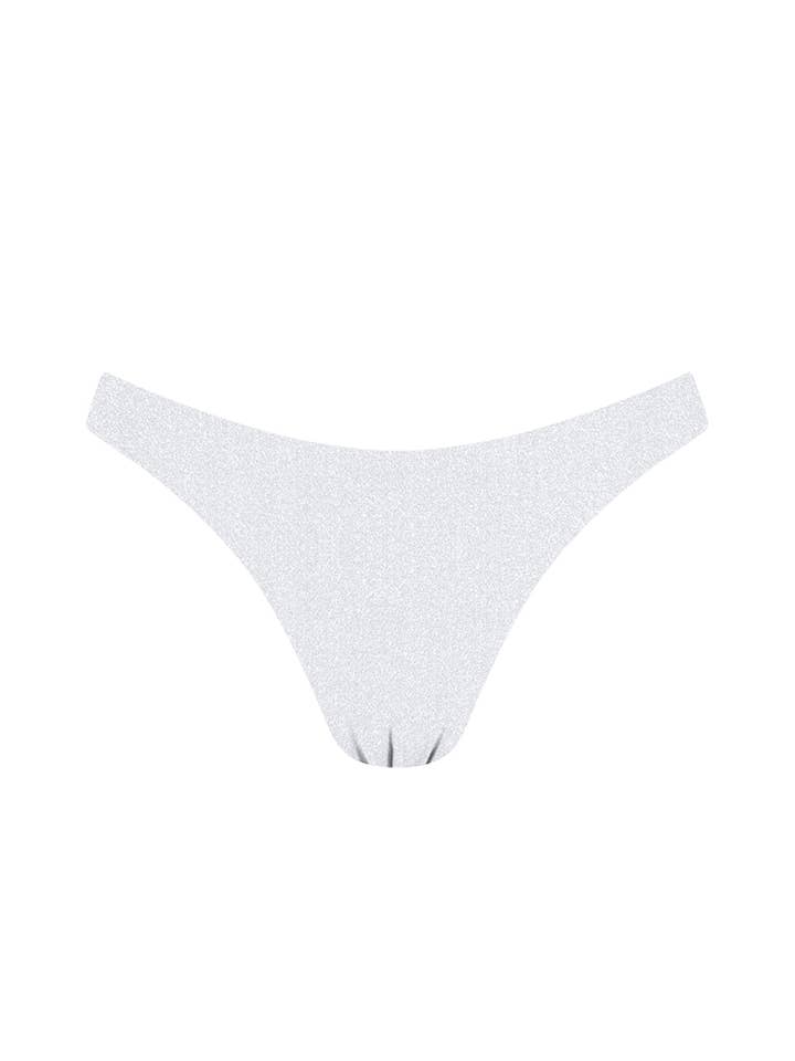 Chlamys Varia Lurex Brazilian Bikini Bottom-Lurex White for wholesale by Chlamys Varia by MrMiss