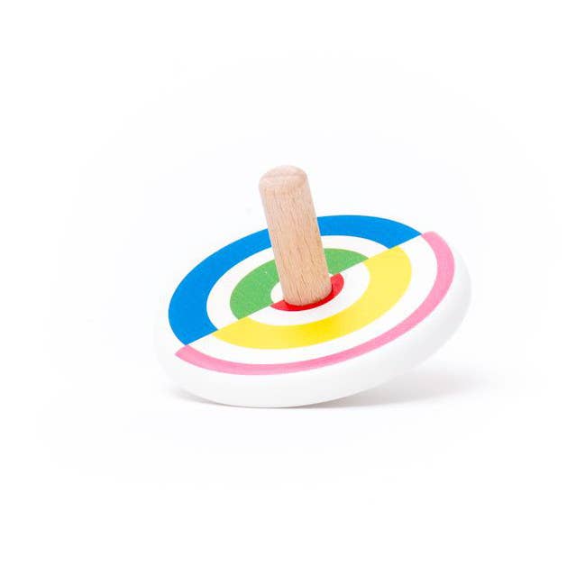 BAJO WOODEN TOYS - Wholesale Wood Toy - Kids - Top Spinner Semicircles1