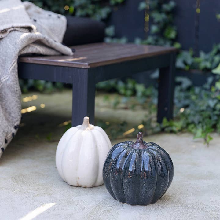 Forpost Trade Inc - Wholesale Decorative Tabletop Object - Ceramic Pumpkin, Large 1