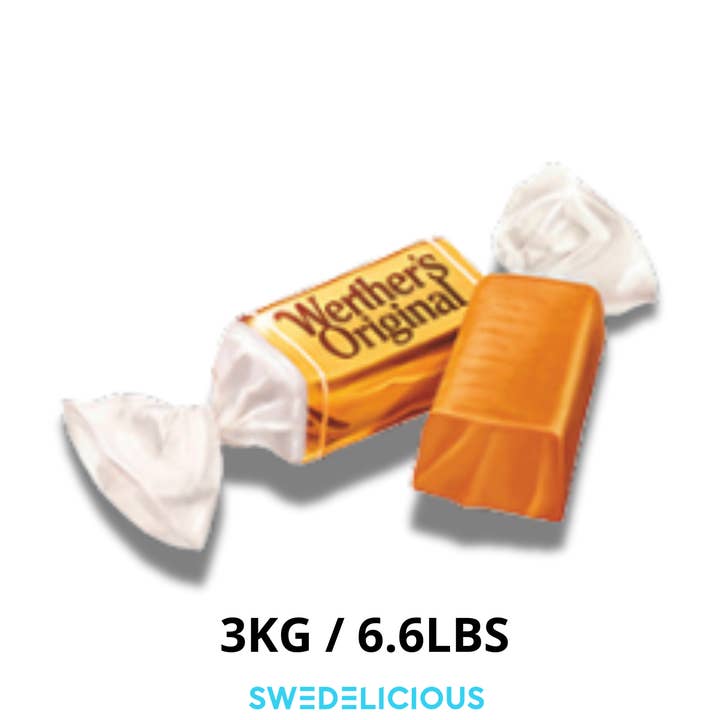 Swedelicious - Swedish Candy – Rebuçado de caramelo por atacado – Recheio Cremoso de Werther - Doces Suecos - Escolher e Misturar0