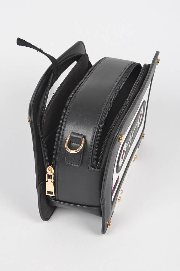 3AM BY H&D ACCESSORIES - Wholesale Crossbody Bag - Women's - Cassette Tape Novelty Bag2