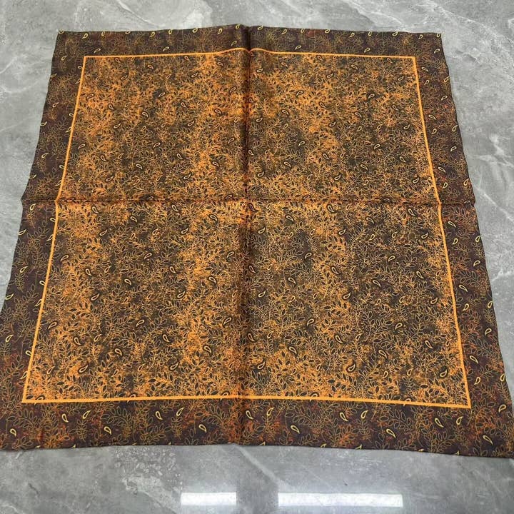 53x53 cm Hand-Rolled Mulberry Silk Scarf - SS53-HH-193 for wholesale by SueSilkHK