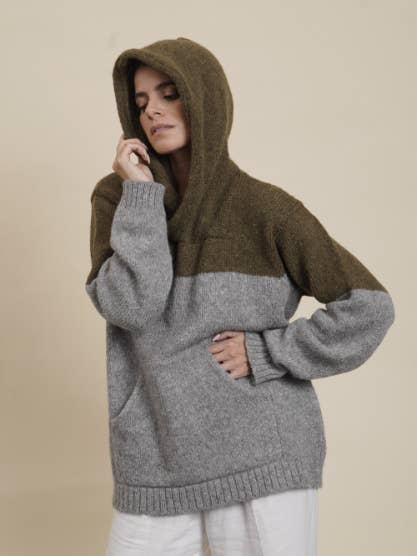 Coraline Alpaca Hoodie for wholesale by Alpaca Collections