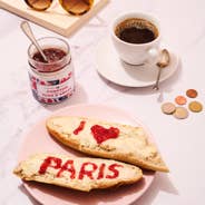 Confiture Parisienne - Wholesale Jam/Jelly - Paris d’Amour: raspberry elderberry 250g1