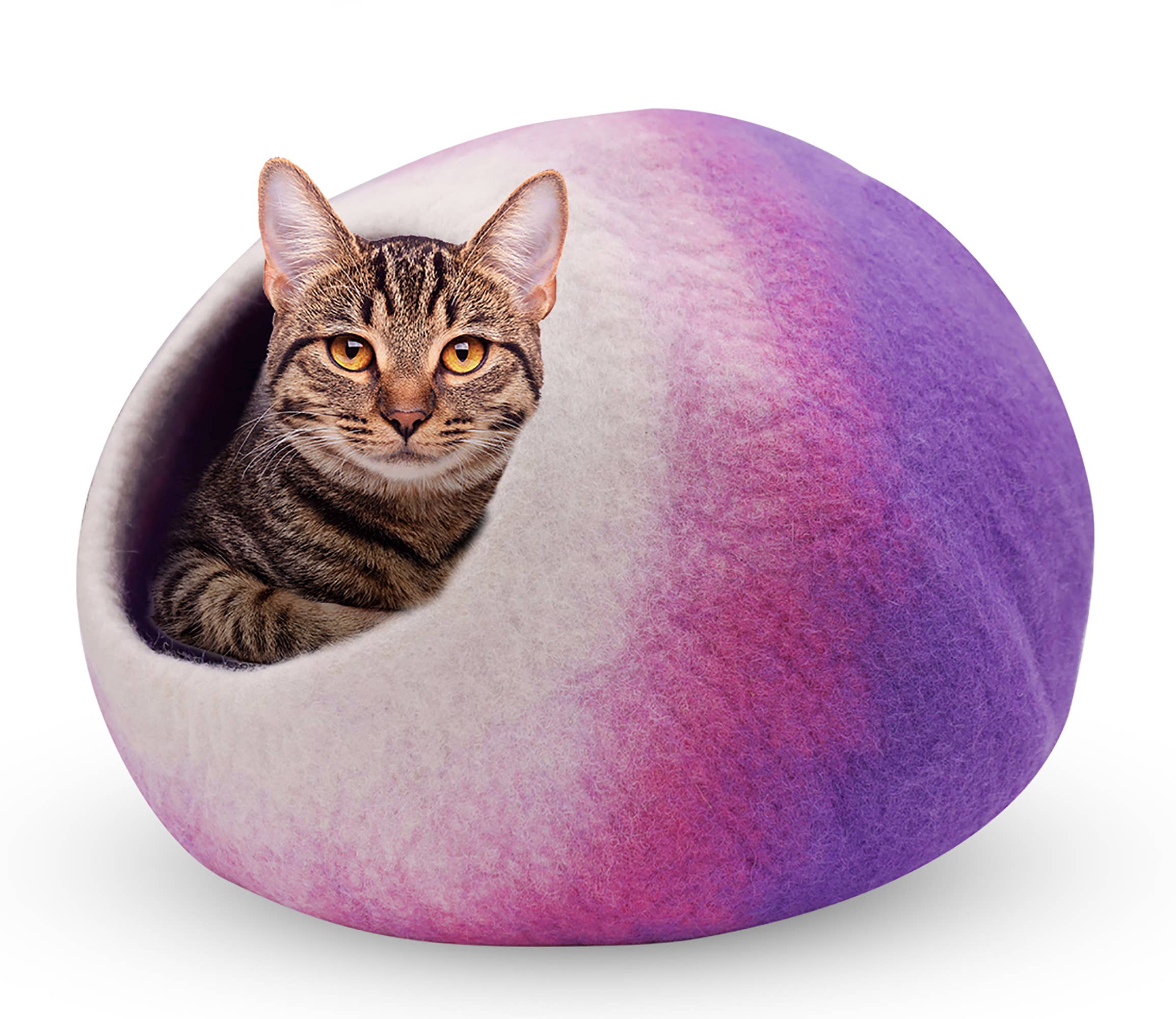 Lungta Imports – casota - Gato e cão por atacado – Caverna para Gatos de Lã Tingida à Mão / Cama e Casa Quente para Gatos21