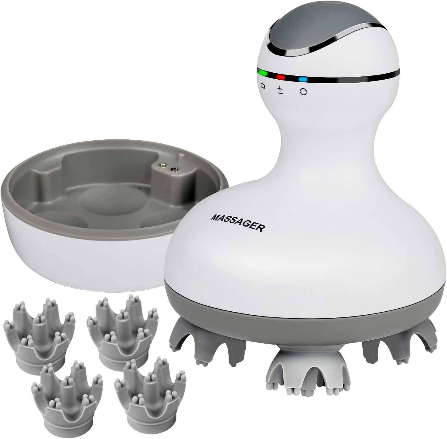 BeNat - Vendita all'ingrosso Grattatesta/Massaggiatori da testa - Massaggiatore Elettrico Intelligente per Cuoio Capelluto1