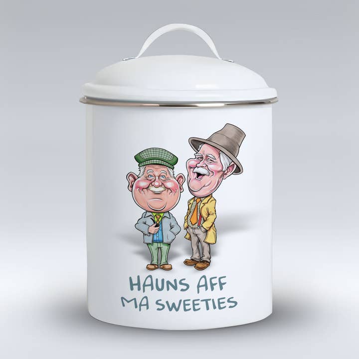 Auld Pals - Hauns Aff Ma Sweeties - Metal Storage Tin for wholesale by Pureminted