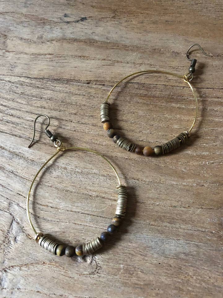 Sierra Sunset Earrings for wholesale by Funky Trunk Vintage Designs