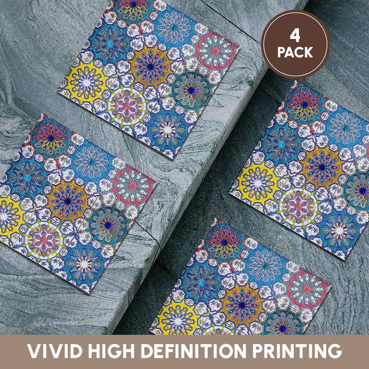 3dRose - Wholesale Coasters - 3dRose, Portugal, Lisbon. Decorative tiles known as azulejo on a building., Coaster5