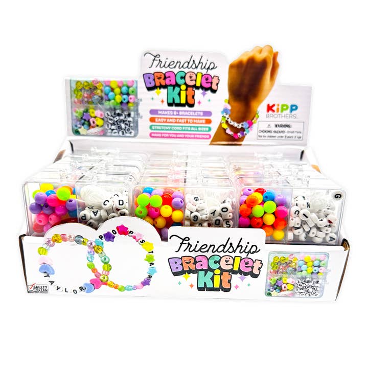 Novelty Brands - Wholesale DIY Jewelry - Kids - Friendship Bracelet DIY Makers Kit- 12/Display1
