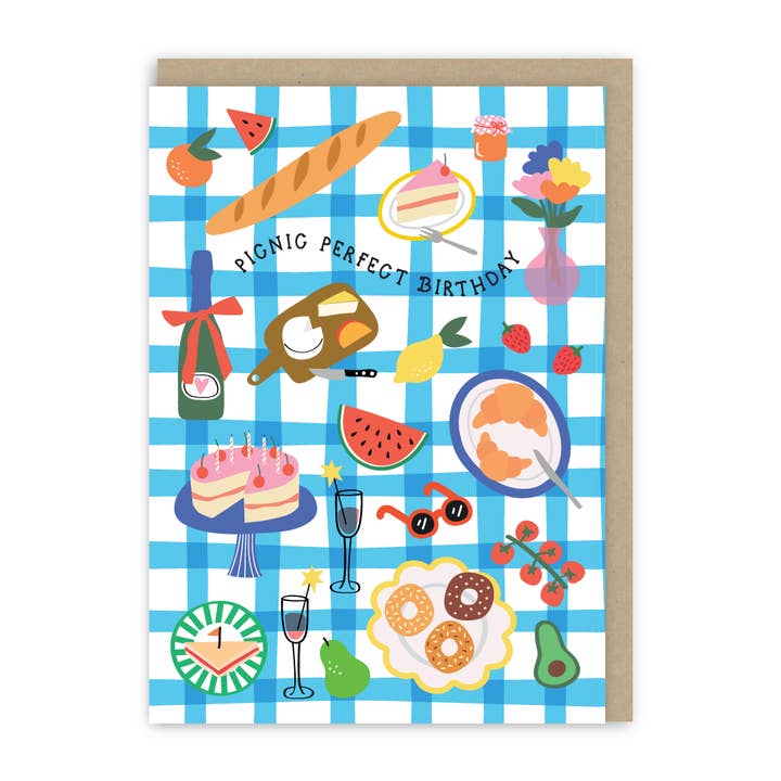 Picnic Perfect Birthday Card for wholesale by In Real Life