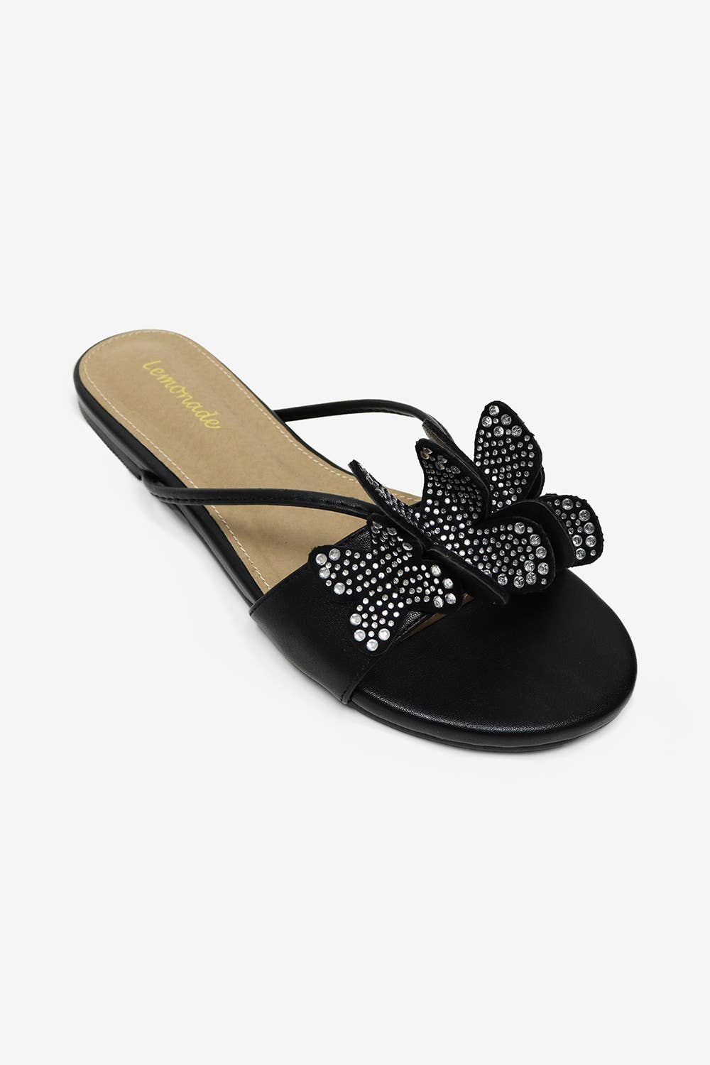 Lemonade Shoes - Venta al por mayor Sandalias - Mujer - SABETHA - Sandalias con adorno de mariposa brillante26