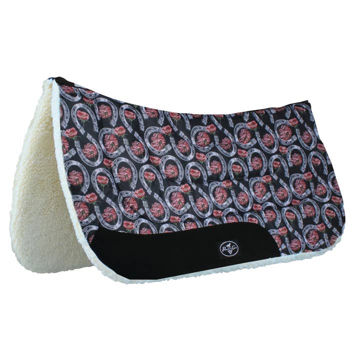 JPC Equestrian - Wholesale Horseback riding gear - Professionals Choice Contoured Work Pad2