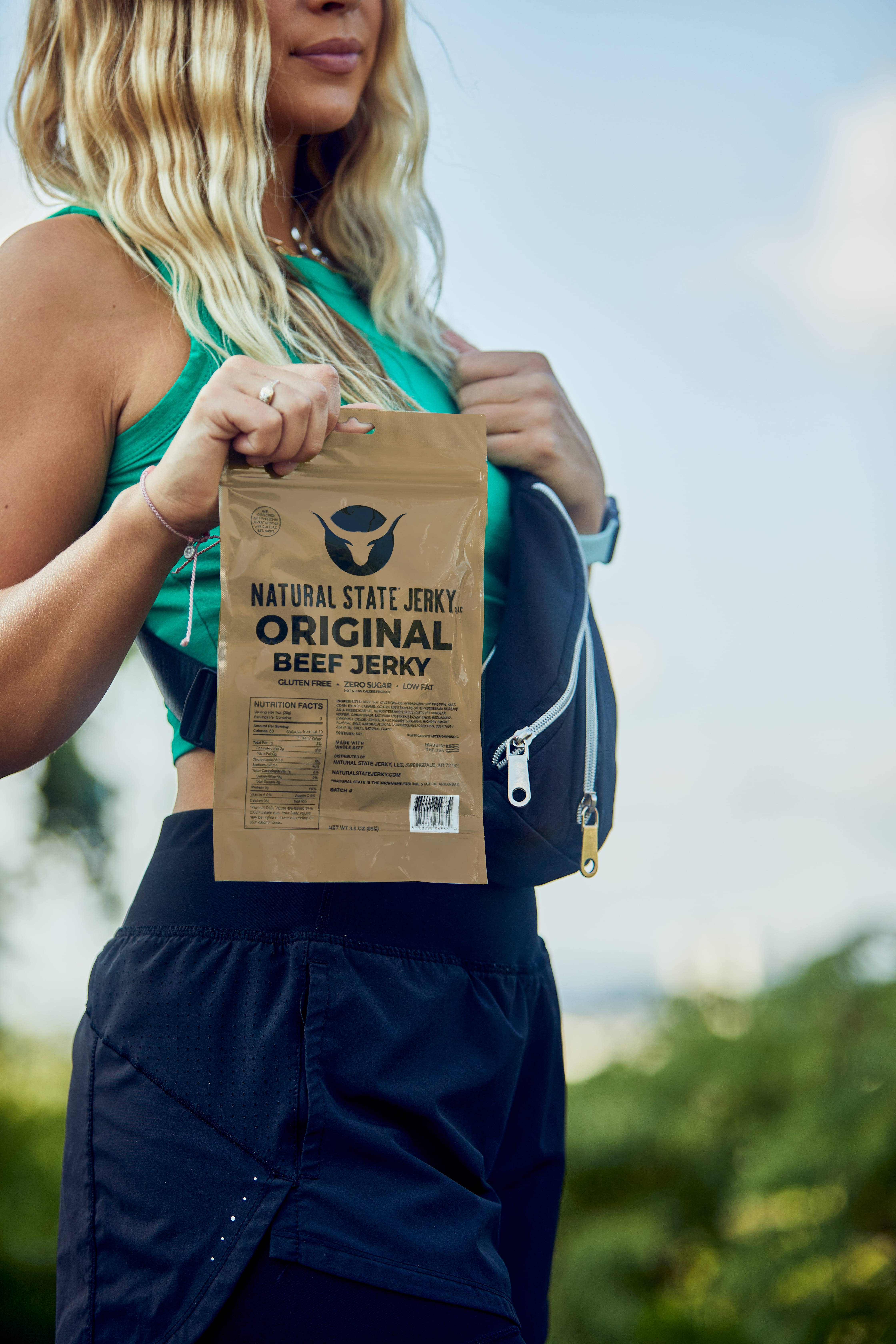 Natural State Jerky - Wholesale Jerky - Original Rundvlees Jerky - Grote verpakking 85 g2