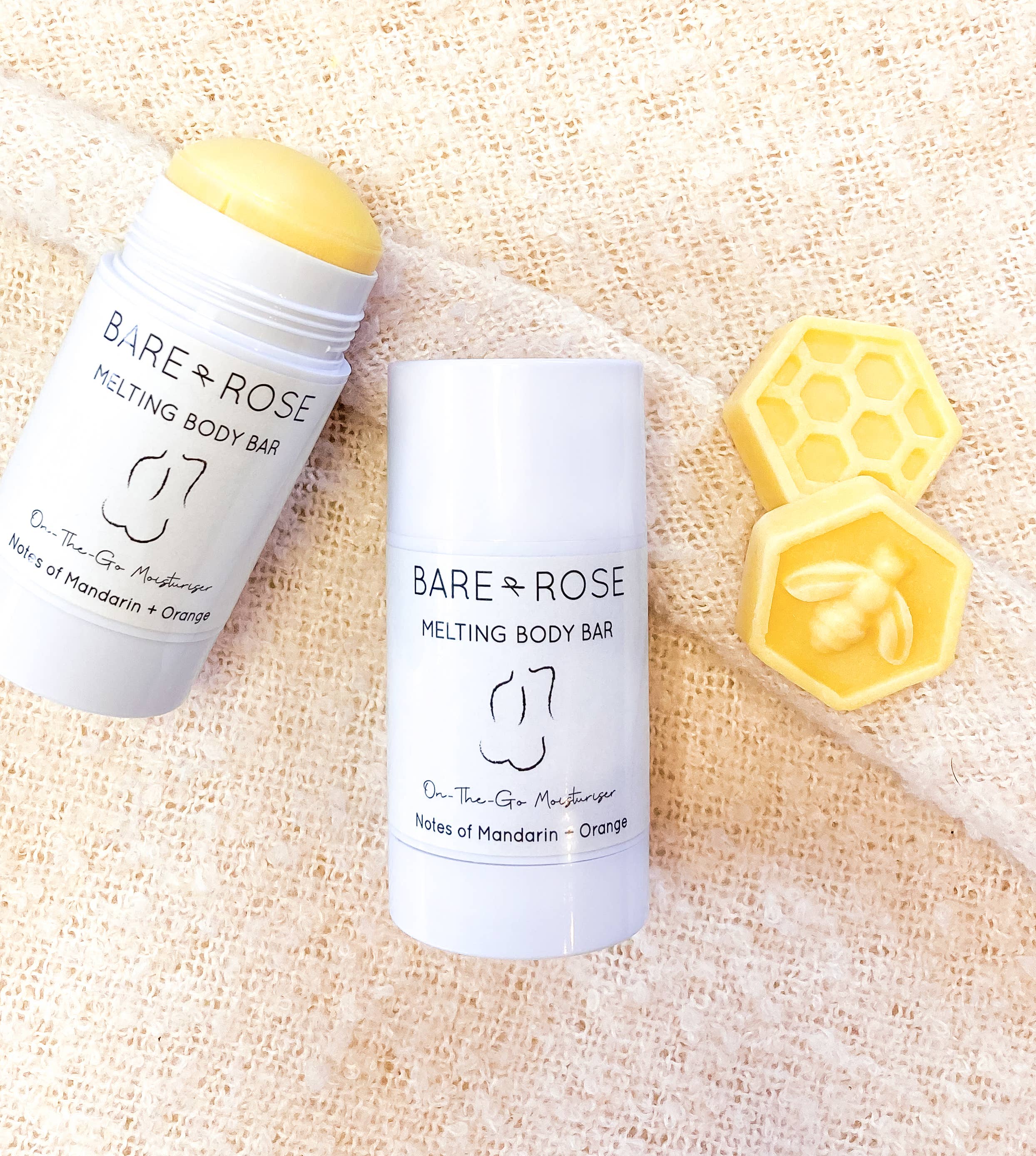 Bare + Rose - Wholesale Solid lotion - MELTING BODY BAR - Roll On Moisturiser0