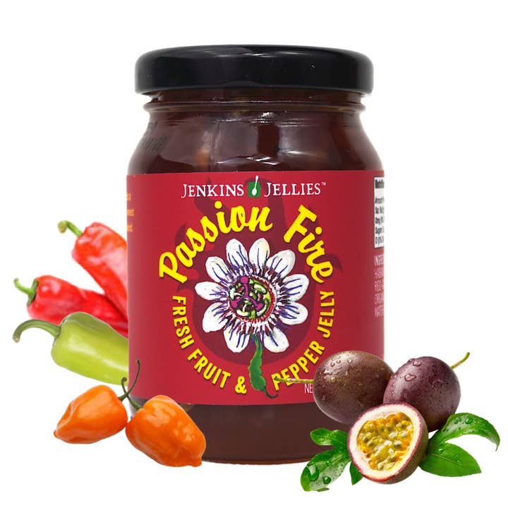 JENKINS JELLIES - Wholesale Jam/Jelly - 5 oz Passion Fire Pepper Jelly0
