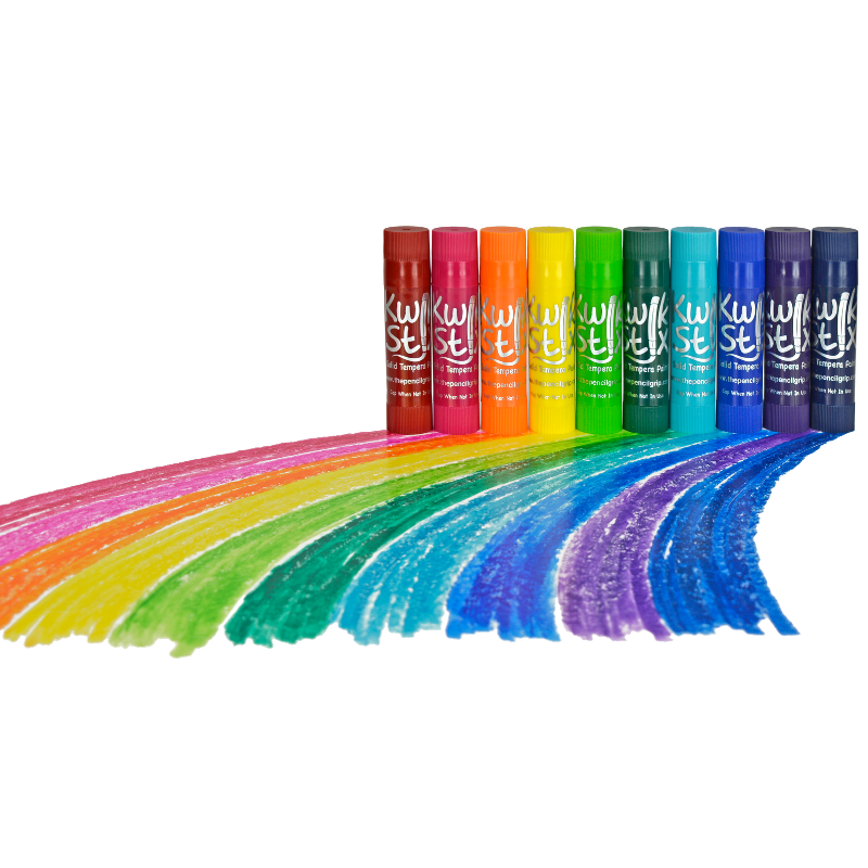 TPG Creations / The Pencil Grip - Wholesale Paint Set - KwikStix Tempera Paint- Jewel 10 Colors TPG-6787