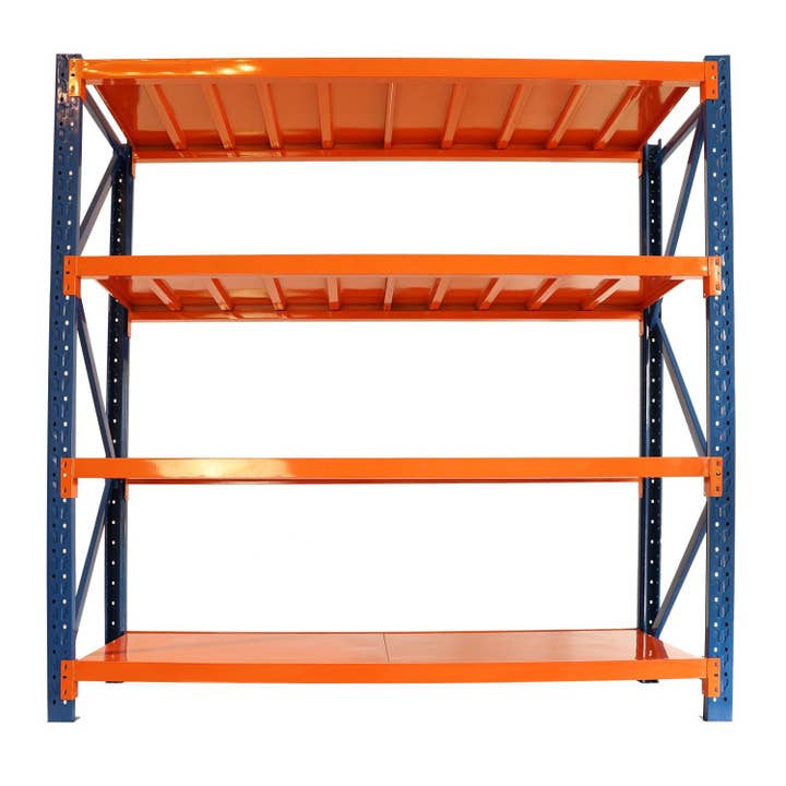 as Pic Garage shelves Heavy Duty - 4400 lbs garage storage 4 levels, adjustable metal shelving units and storage, industrial shelves utility shelves for commercial store tools gym for wholesale on Faire10