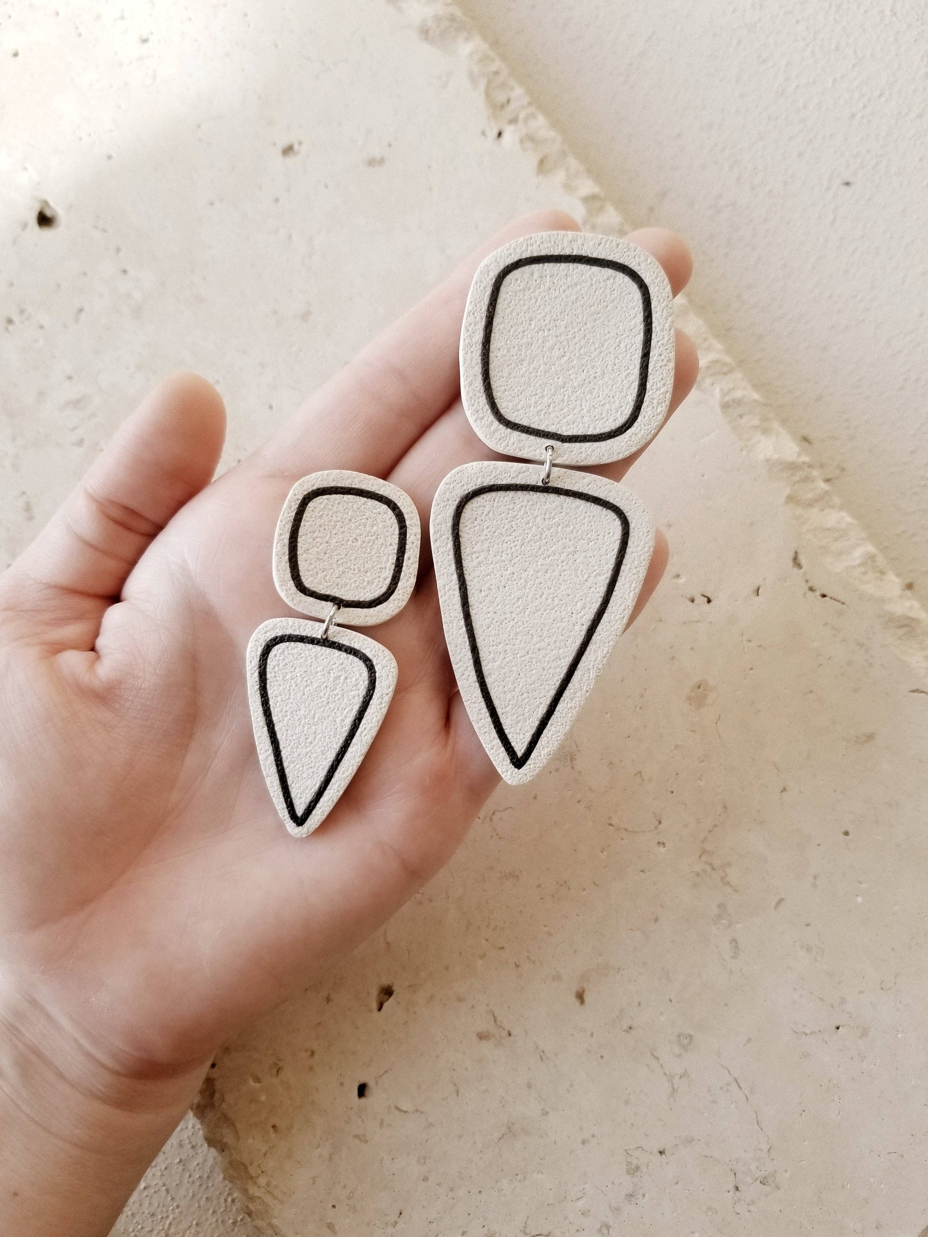 That Clay Girl Co. - Wholesale Dangle Earrings - Polymer Clay Earrings | Textured Earrings | Organic Earrings6