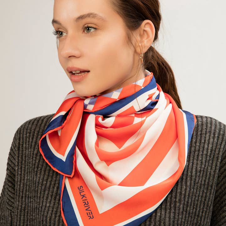 DAMES ROUGE-BLANC pour la vente par Silk and River