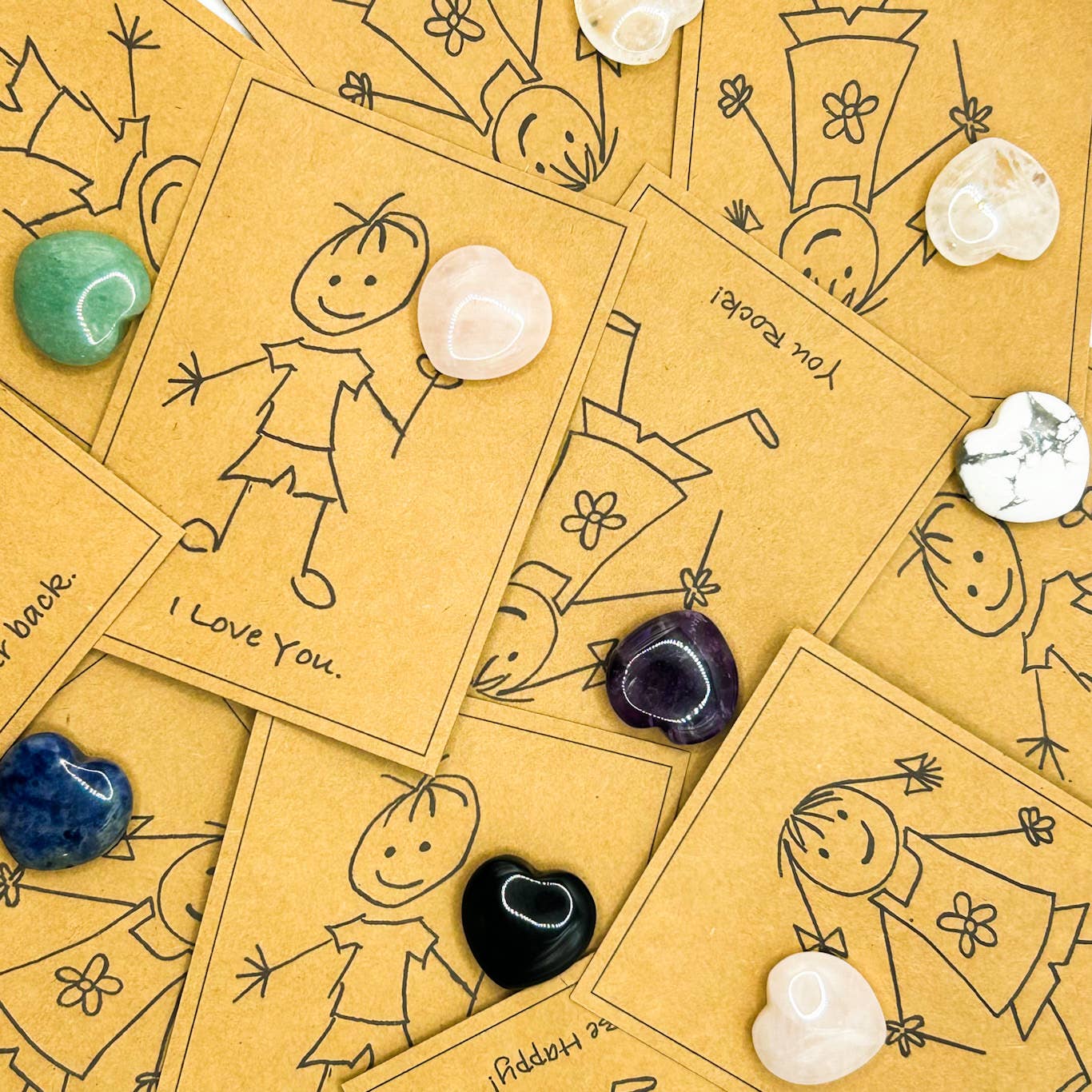 Gifts Amazing! - Wholesale Love Card - Gemstone Greeting Card0