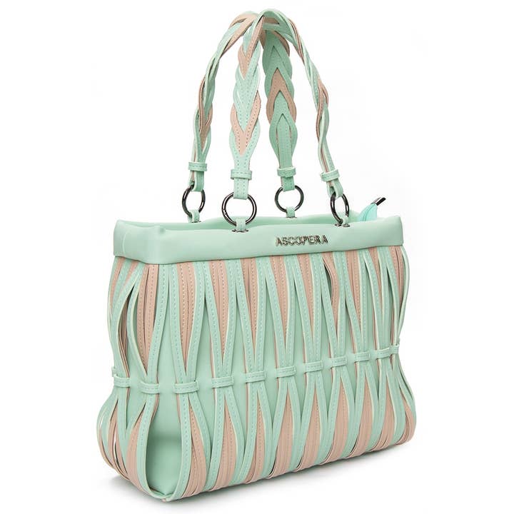 Ascopera - Vente Sac porté épaule – femme - Hedera, Citron vert1