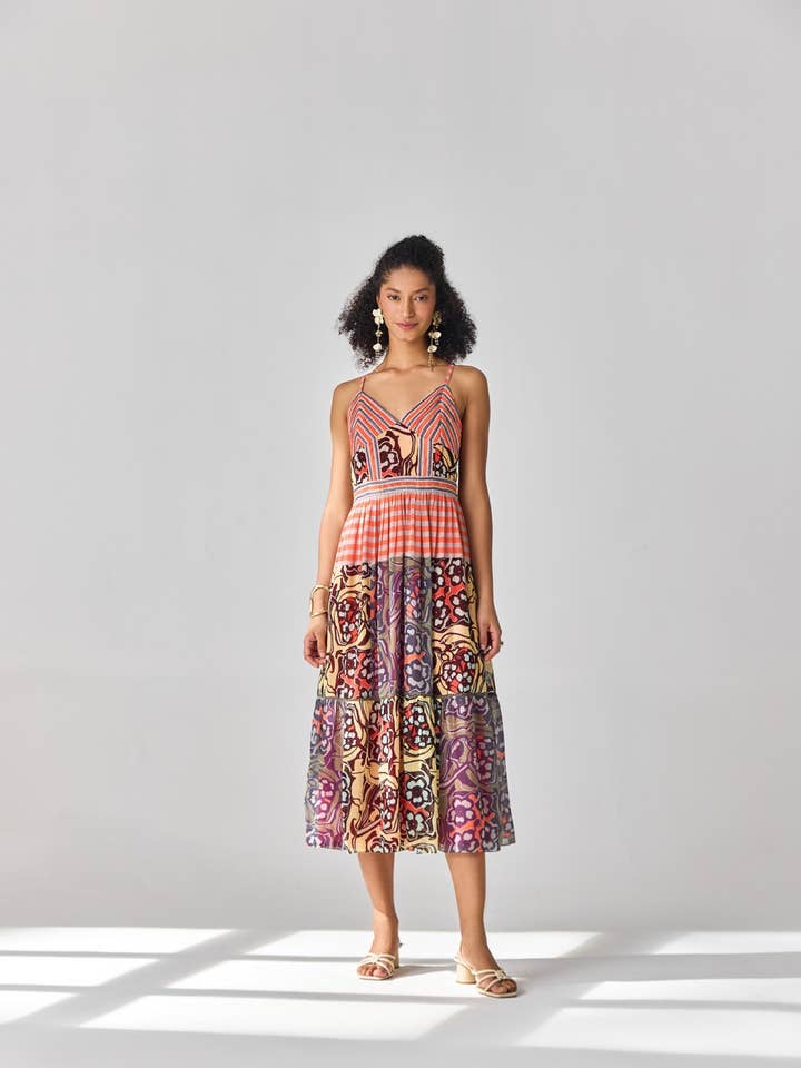 Shyla Spaghetti Dress for wholesale by VERB BY PALLAVI SINGHEE