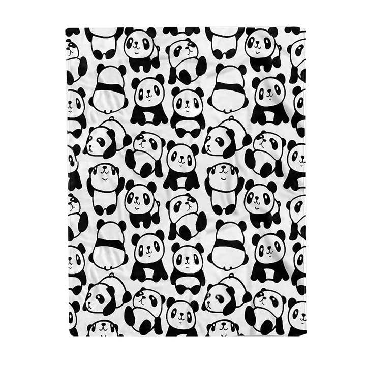 Original Source - Wholesale Throw Blanket - Panda Fleece Throw Blanket