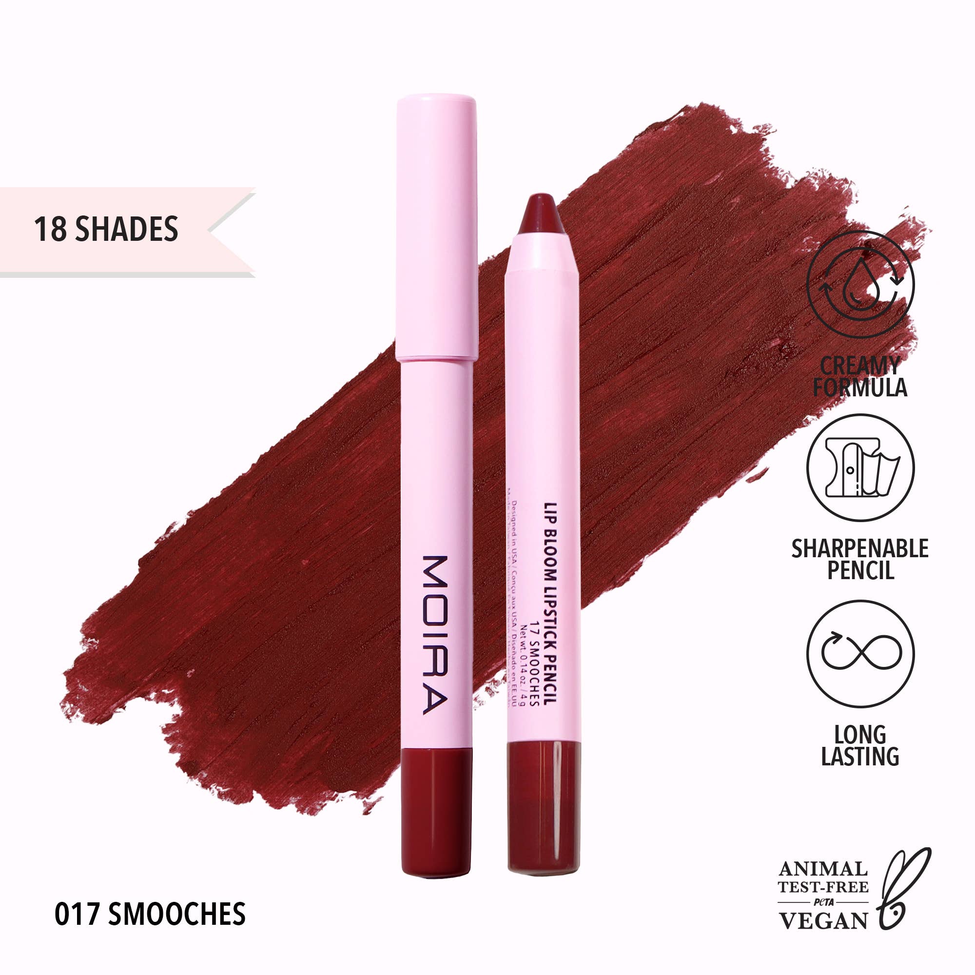 Moira Cosmetics - Wholesale Lipstick - Lip Bloom Lipstick Pencil16