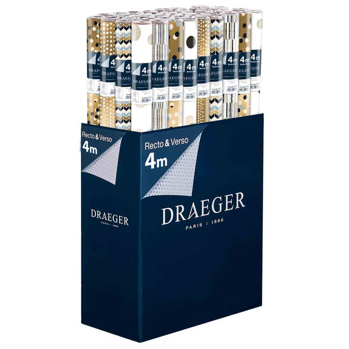 Scatola 40 rotoli - Prestige Gold per la vendita all'ingrosso da parte di Draeger Paris