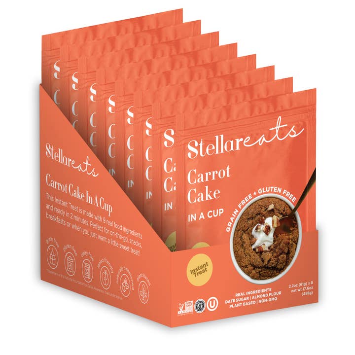 Stellar Eats - Wholesale Cake Mix - Instant Treat: Carrot Cake In A Cup2